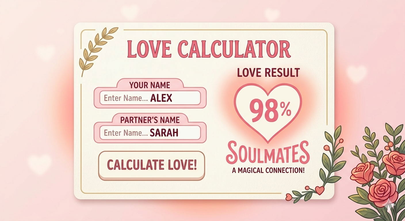 Love Calculator By Name